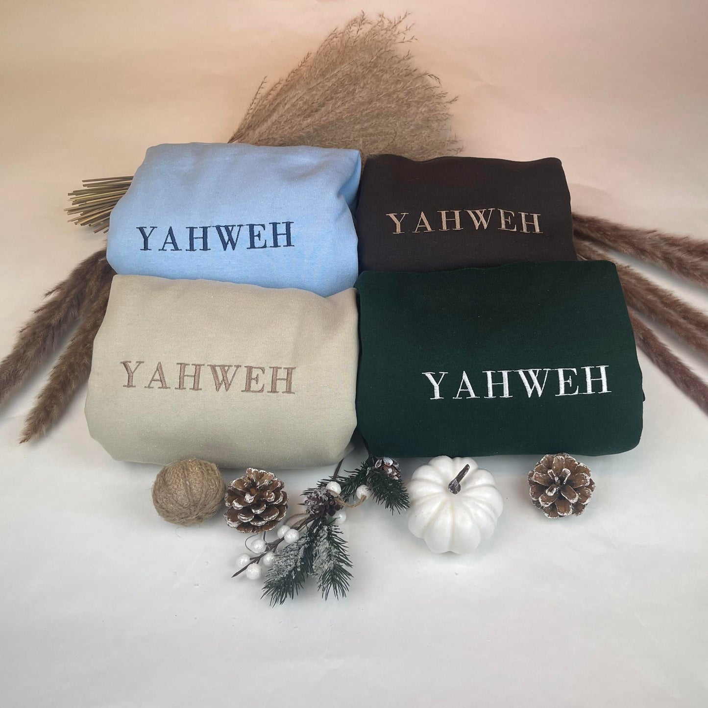 Yahweh Embroidered Sweatshirt