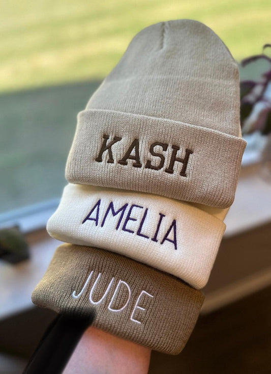 Custom Embroidered Beanie