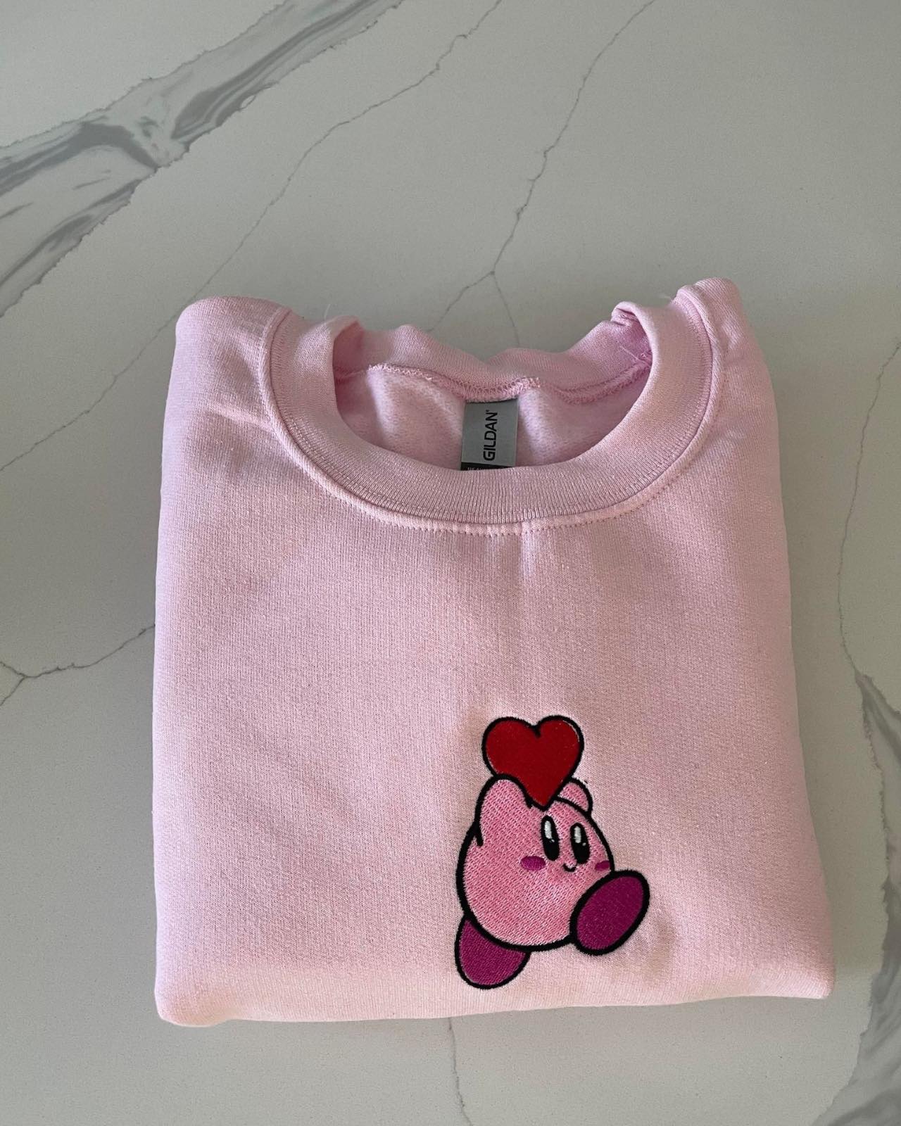 Kirby Valentine Embroidered Sweatshirt