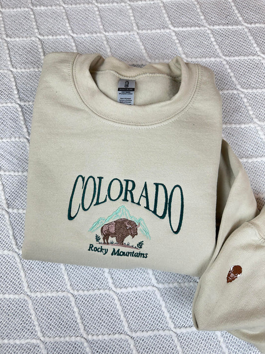 Colorado Embroidered Sweatshirt