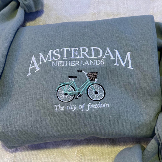 Amsterdam Embroidered Sweatshirt