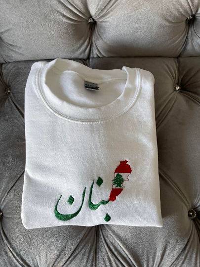 Lebanon Embroidered Sweatshirt