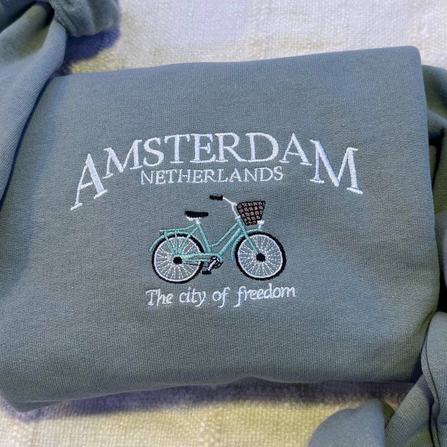 Amsterdam Embroidered Sweatshirt