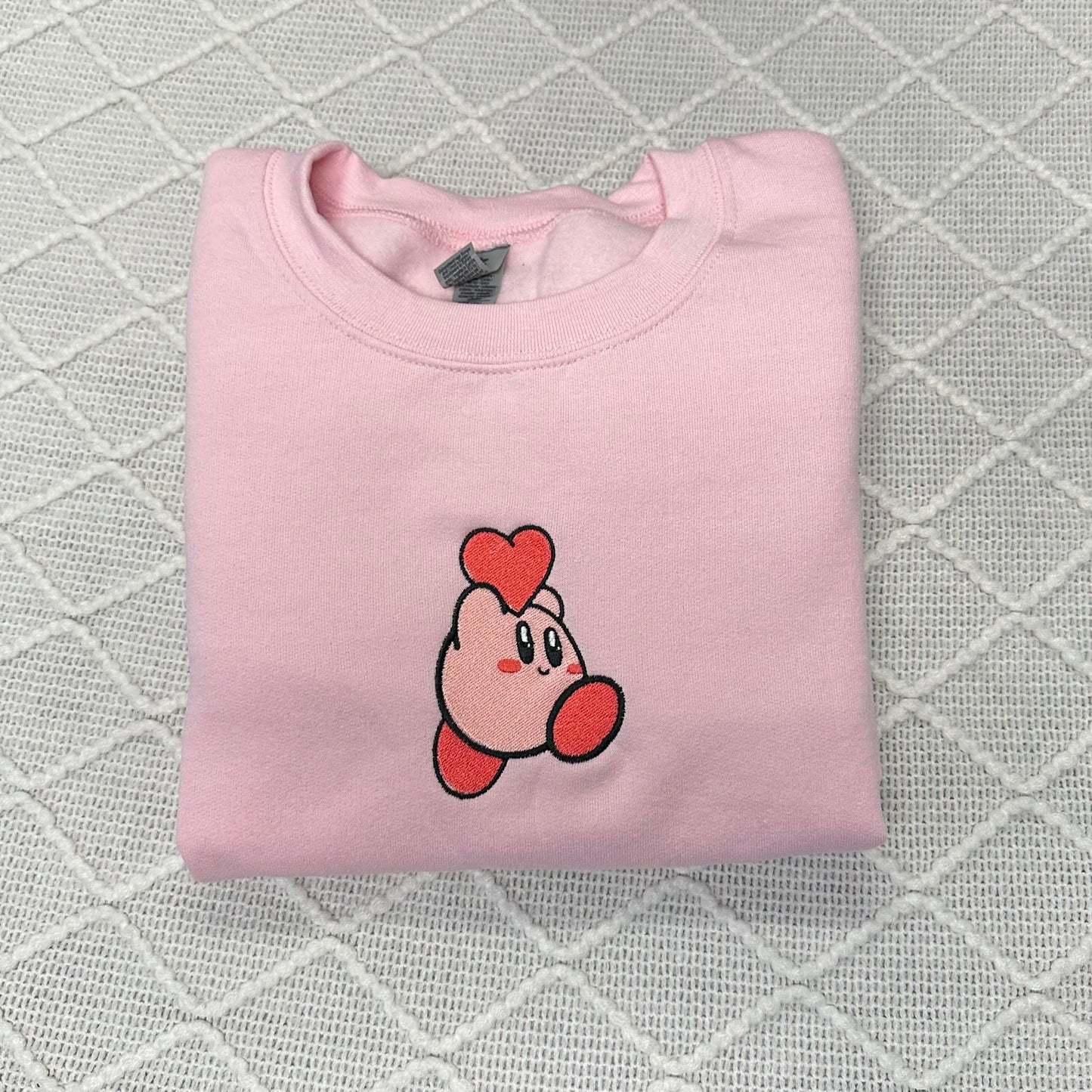 Kirby Valentine Embroidered Sweatshirt